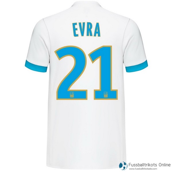 Marseille Trikot Heim Evra 2017-18 Fussballtrikots Günstig